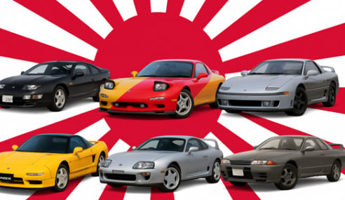 Hold My Sake ! Japan’s Sorcery on Wheels in the 90s