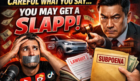 Careful what you say, you may get a SLAPP!