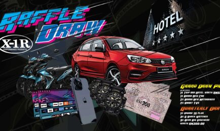 13 Pemenang Bertuah X1R Raffle Draw Rebut Peluang Miliki Kereta, Motosikal Dan Pelbagai Hadiah Eksklusif!