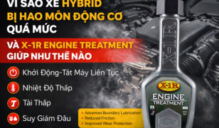 Vì Sao Xe Hybrid Bị Hao Mòn Động Cơ Quá Mức Và X-1R Engine Treatment Giúp Như Thế Nào