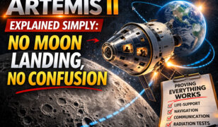 Artemis II Explained Simply: No Moon Landing, No Confusion