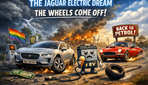 Have the wheels come off at Jaguar as they pivot back to petrol power