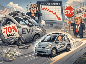 US Car Sales Fall as Senators try to ban Chinese Factories