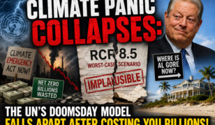 CLIMATE PANIC COLLAPSES: The UN’s Doomsday Model Falls Apart After Costing You Billions!