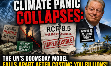 CLIMATE PANIC COLLAPSES: The UN’s Doomsday Model Falls Apart After Costing You Billions!