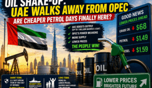 OIL SHAKE-UP: UAE WALKS AWAY FROM OPEC: ARE CHEAPER PETROL DAYS FINALLY COMING?
