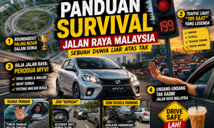 Panduan Survival Jalan Raya Malaysia (Sebuah Dunia Liar Atas Tar)