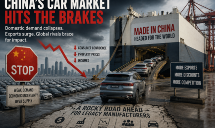 China’s Car Market Hits the Brakes; the Rest of the World Should Be Worried.