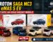 Proton Saga MC3 and eMas 5 EV get cute 1:64 scale diecast models.