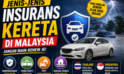 Jenis-Jenis Insurans Kereta di Malaysia: Jangan Main Renew Je, Baru Tahu Apa Yang Tak Cover!