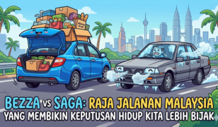 Bezza vs Saga: Raja Jalanan Malaysia Yang Membikin Keputusan Hidup Kita Lebih Bijak