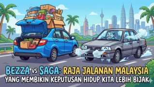 Bezza vs Saga: Raja Jalanan Malaysia Yang Membikin Keputusan Hidup Kita Lebih Bijak
