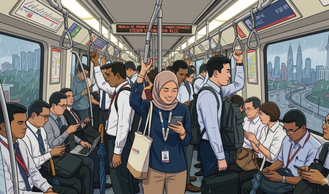 Realiti Kehidupan ‘Anak Tren’: Suka Duka Menjadi Warga LRT Pergi Kerja Setiap Hari