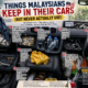 Things Malaysians Keep in Their Cars (But Never Actually Use)