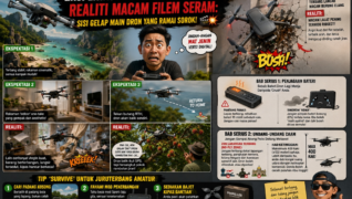 Ekspektasi Macam Hollywood, Realiti Macam Filem Seram: Sisi Gelap Main Dron Yang Ramai Sorok!