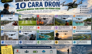 Daripada Mainan Jadi Wira: 10 Cara Dron Membantu Manusia Yang Ramai Tak Pernah Sedar