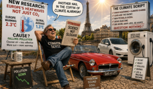 Europe’s Heatwaves and the Awkward Theory Climate Campaigners Would Rather You Didn’t Read