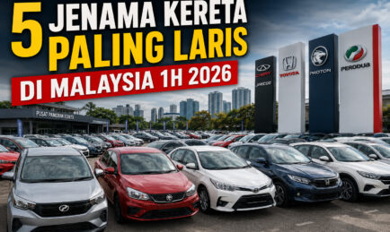 Menggegarkan Hierarki: 5 Jenama Kereta Paling Laris Berdaftar di Malaysia (Separuh Pertama 2026)