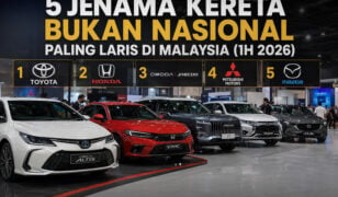 Toyota Masih Raja, Tapi Jenama China Dah Mula Kacau Line! 5 Jenama Kereta Bukan Nasional Paling Laris di Malaysia (1H 2026)