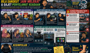 Gelagat Pemandu Malaysia Bila Sangkut ‘Jam Melekat’ & Gajet Penyelamat Keadaan