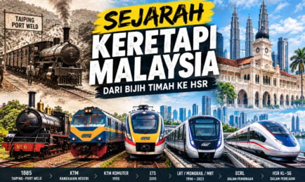 Dari Landasan Bijih Timah ke HSR: Evolusi 140 Tahun Keretapi Malaysia