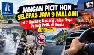Jangan Picit Hon Selepas Jam 9 Malam! Ini 7 Undang-Undang Jalan Raya Paling Pelik di Dunia (Edisi 2026)