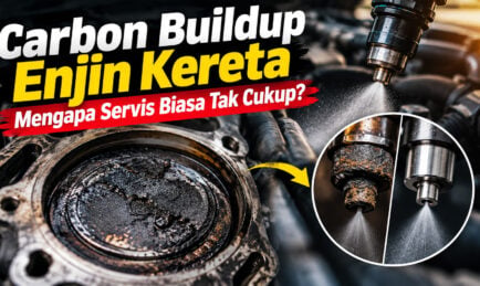 Enjin Kereta Anda Semakin Kotor. Dan Servis Biasa Mungkin Tidak Mencukupi