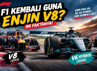 F1 Bakal Kembali Guna Enjin V8? Ini Bukan Sekadar Nostalgia!