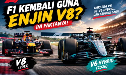 F1 Bakal Kembali Guna Enjin V8? Ini Bukan Sekadar Nostalgia!