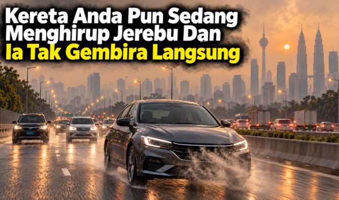 Kereta Anda Pun Sedang Menghirup Jerebu Dan Ia Tak Gembira Langsung