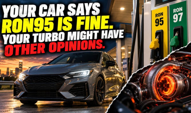 Your Car Says RON95 Is Fine. Your Turbo Might Have Other Opinions.