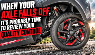 WHEN YOUR AXLE FALLS OFF, IT’S PROBABLY TIME TO REVIEW YOUR QUALITY CONTROL
