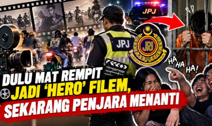 Dulu Mat Rempit Jadi ‘Hero’ Filem, Sekarang Penjara Menanti